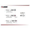 DBK Special Parts (Ducabike) Adjustable Rear Brake Lever for the BMW R 1300 GS DBK Special Parts (Ducabike) Adjustable Rear Brake Lever for the BMW R 1300 GS